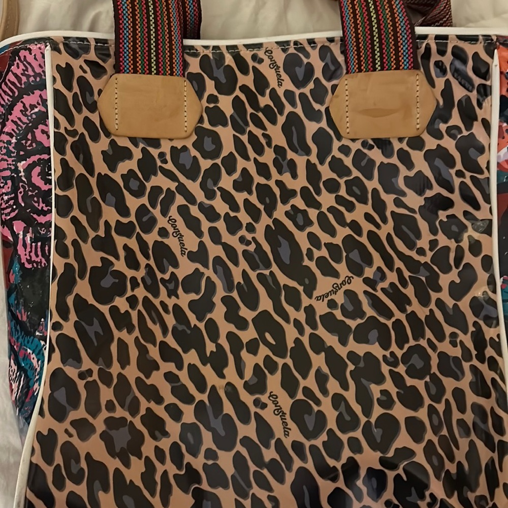 This is a Pre-Owned but in Like New Condition Consuela Tote bag.